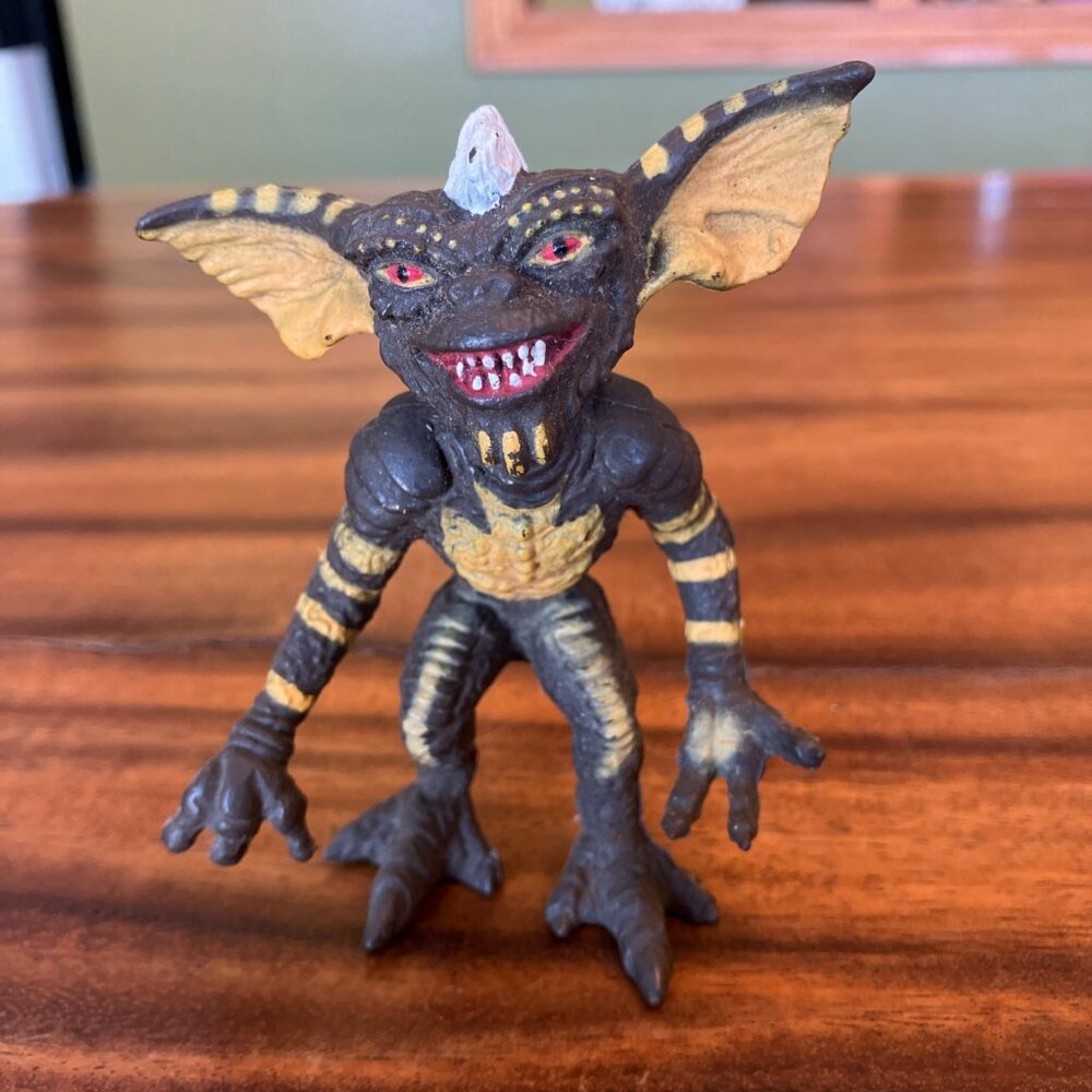1984 LJN Warner Bros 4" Evil Gremlin Stripe Figure Gremlins - Picture 2 of 7